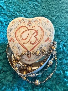 Brighton Jewelry. 3 piece set including necklace, bracelet and earrings.